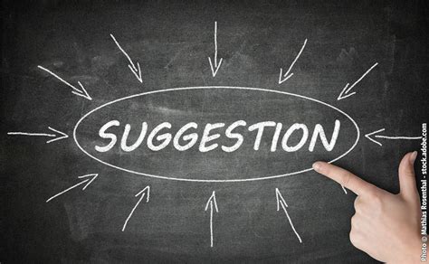 Your suggestions .